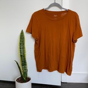 Madewell Deep Mustard Crewneck